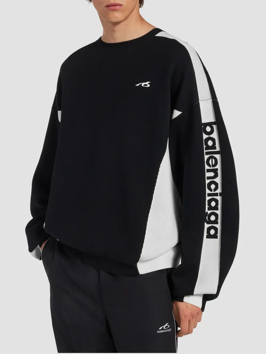Balenciaga Men's Bodies Crewneck Sweater | Thumbnail 3