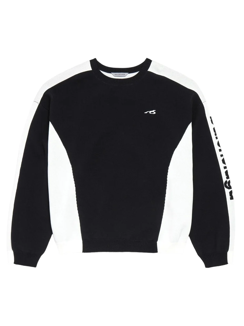 Balenciaga Men's Bodies Crewneck Sweater