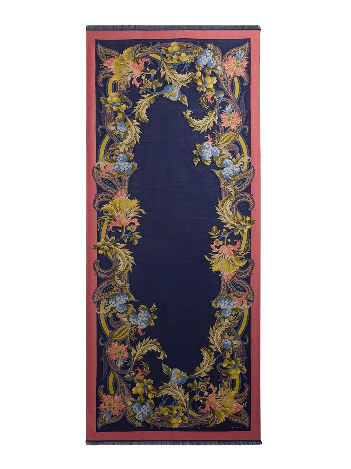 Women's Floral Jacquard Wool-Blend Scarf