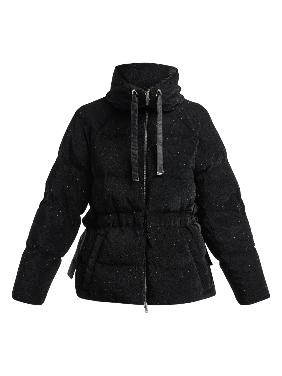 Women's Shiny Velvet Short Puffer Jacket Women's Shiny Velvet Short Puffer Jacket