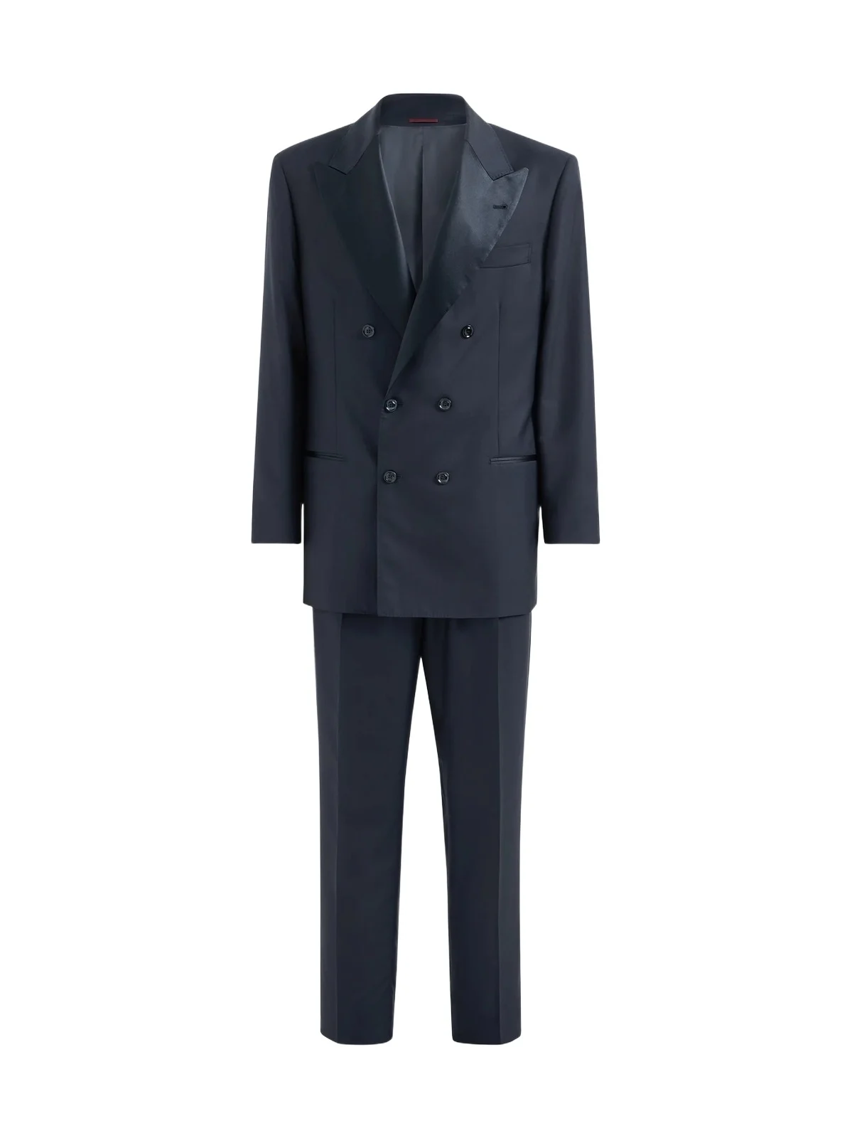 Men's Lightweight Virgin Wool and Silk Twill Tuxedo Men's Lightweight Virgin Wool and Silk Twill Tuxedo