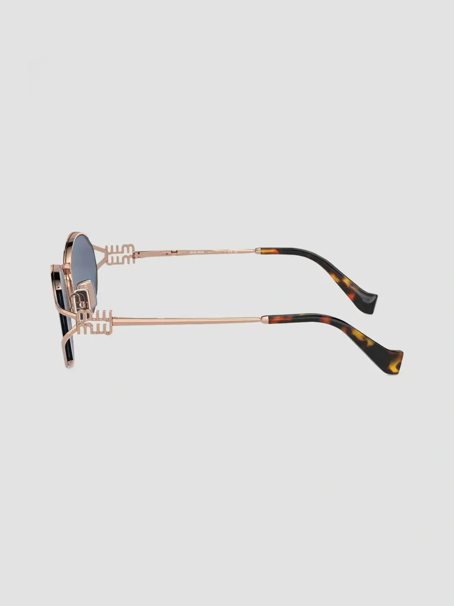 Miu Miu Women's MU 52YS Oval Sunglasses | Thumbnail 3 Miu Miu Women's MU 52YS Oval Sunglasses | Thumbnail 3