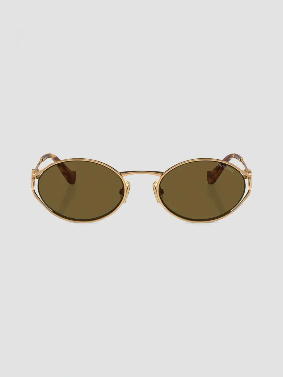 Miu Miu Women's MU 52YS Oval Sunglasses | Thumbnail 2 Miu Miu Women's MU 52YS Oval Sunglasses | Thumbnail 2