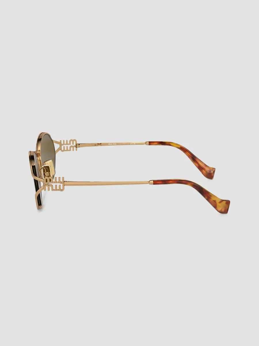 Miu Miu Women's MU 52YS Oval Sunglasses | Thumbnail 3 Miu Miu Women's MU 52YS Oval Sunglasses | Thumbnail 3