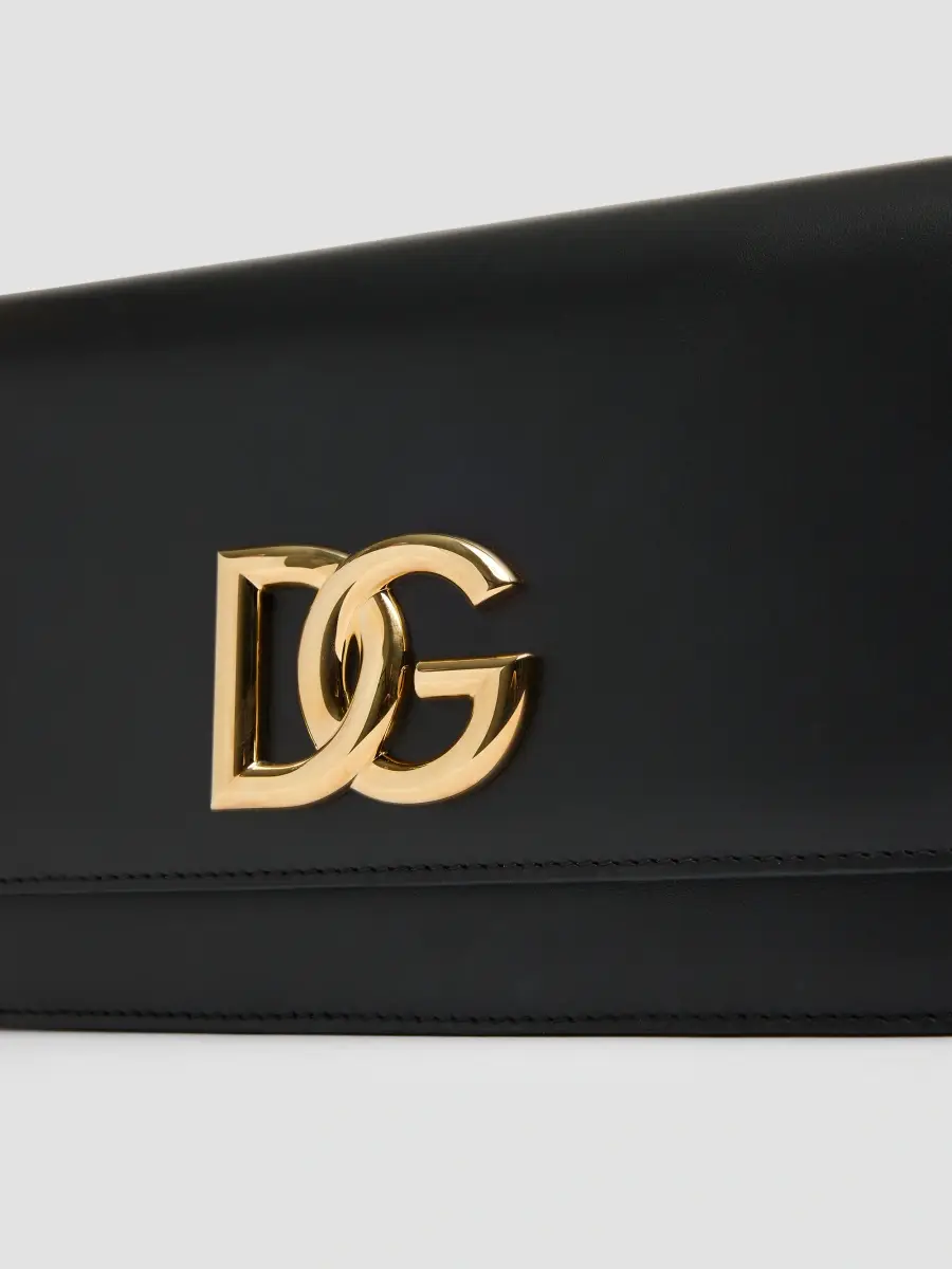 Dolce & Gabbana Women's D & G Logo Leather Shoulder Bag | Thumbnail 6 Dolce & Gabbana Women's D & G Logo Leather Shoulder Bag | Thumbnail 6