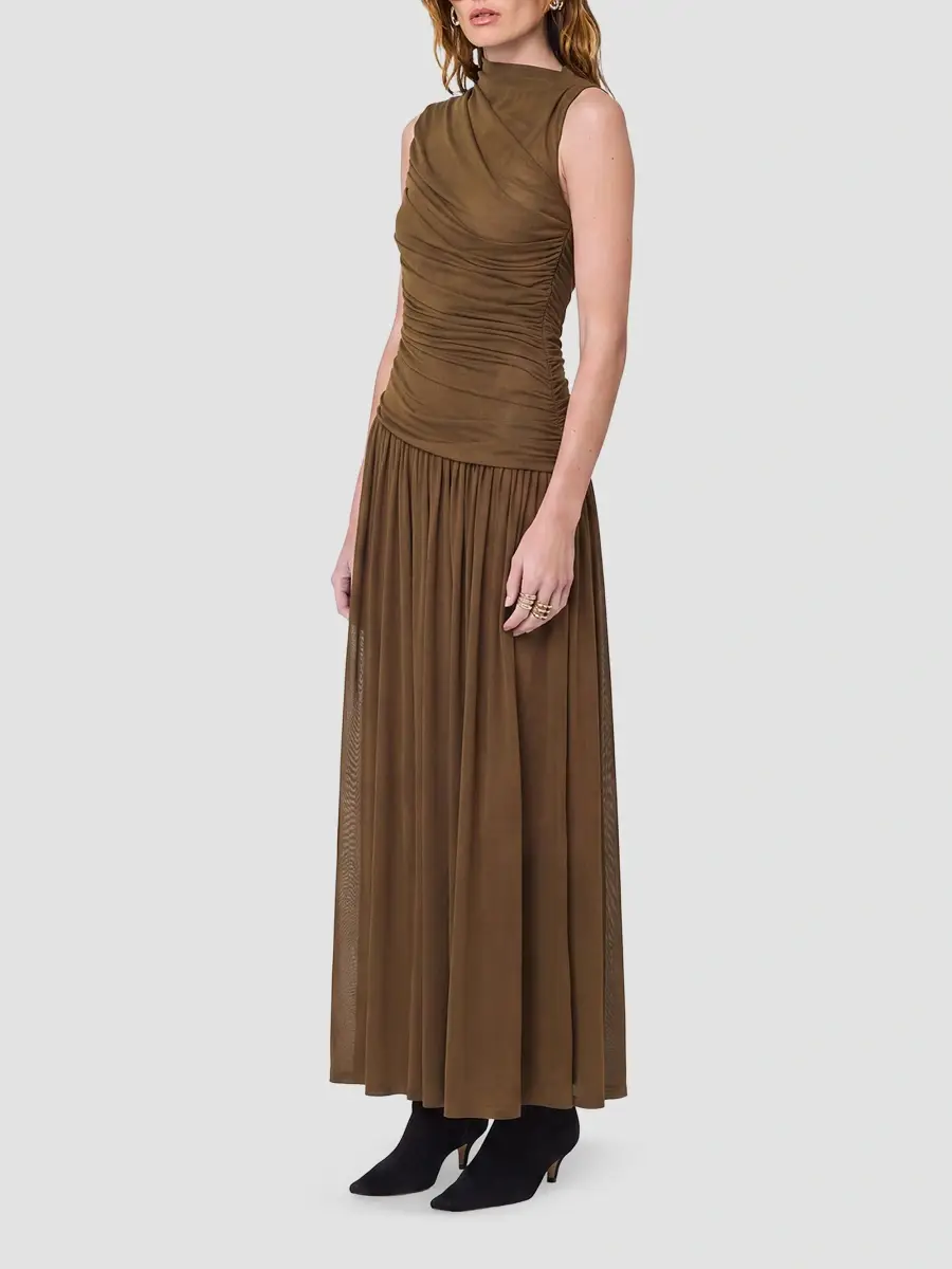 Nicholas the Label Women's Misha Asymmetric Sleeveless Maxi Dress | Thumbnail 4 Nicholas the Label Women's Misha Asymmetric Sleeveless Maxi Dress | Thumbnail 4