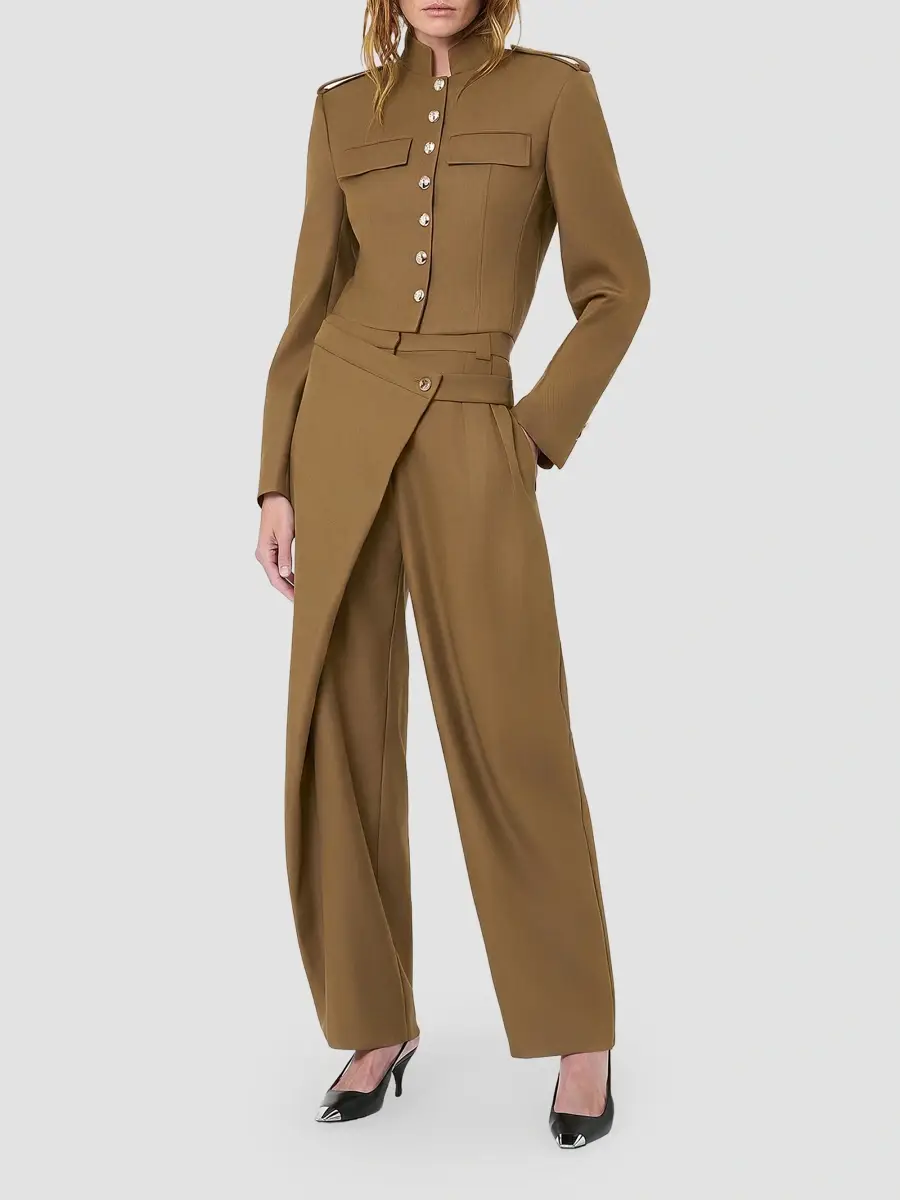 Nicholas the Label Women's Orla Twill Wrap Pants | Thumbnail 2 Nicholas the Label Women's Orla Twill Wrap Pants | Thumbnail 2