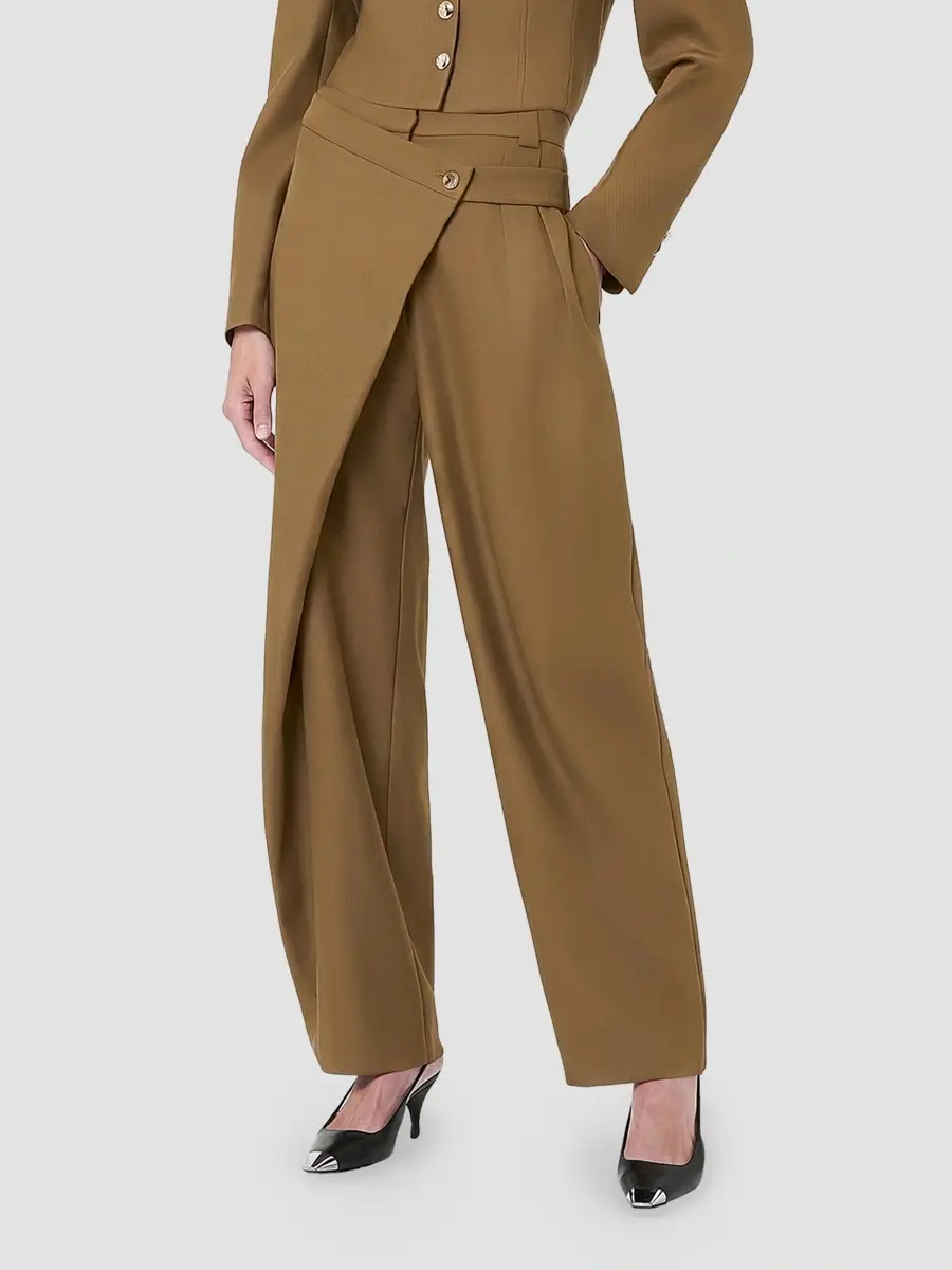 Nicholas the Label Women's Orla Twill Wrap Pants | Thumbnail 4 Nicholas the Label Women's Orla Twill Wrap Pants | Thumbnail 4