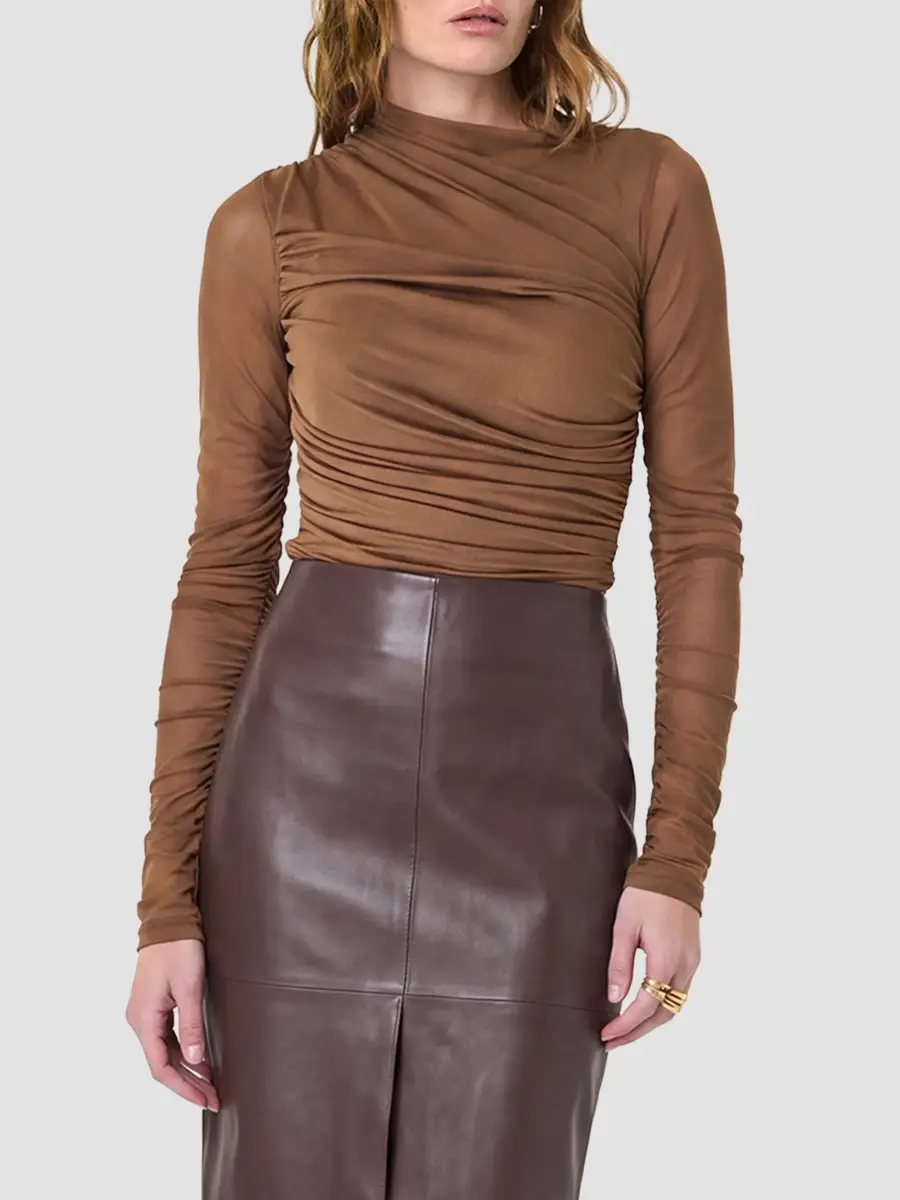Nicholas the Label Women's Josie Asymmetric Jersey Top | Thumbnail 4 Nicholas the Label Women's Josie Asymmetric Jersey Top | Thumbnail 4