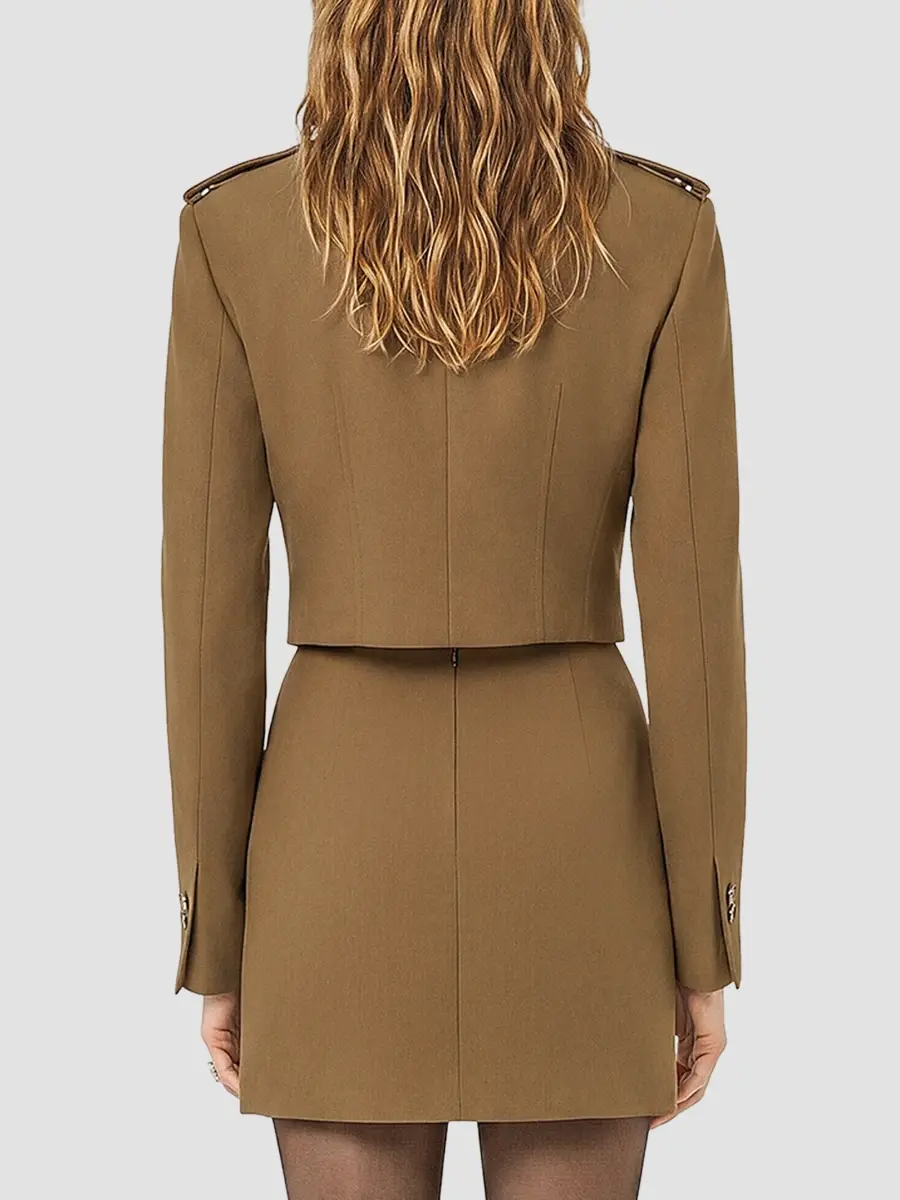 Nicholas the Label Women's Tamsin Cropped Military Jacket | Thumbnail 3 Nicholas the Label Women's Tamsin Cropped Military Jacket | Thumbnail 3