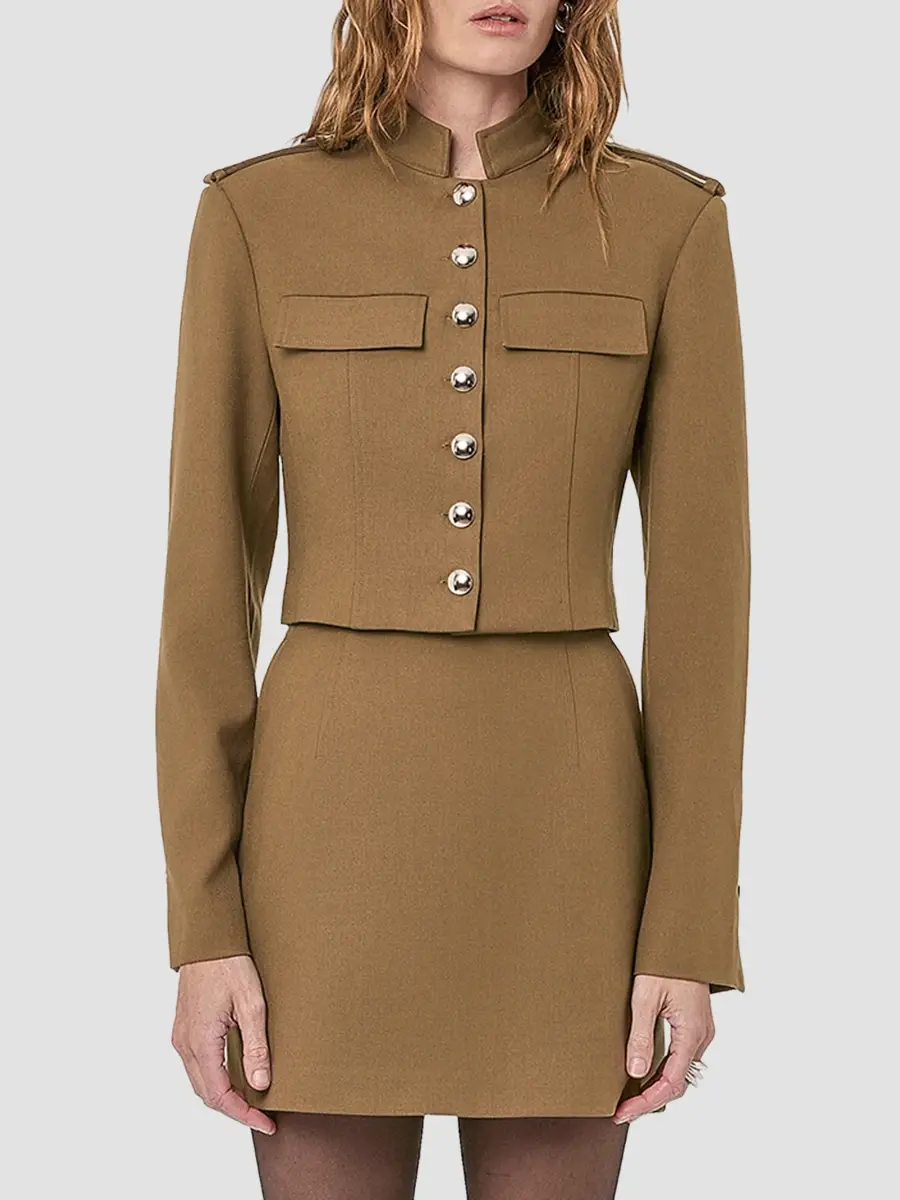 Nicholas the Label Women's Tamsin Cropped Military Jacket | Thumbnail 4 Nicholas the Label Women's Tamsin Cropped Military Jacket | Thumbnail 4