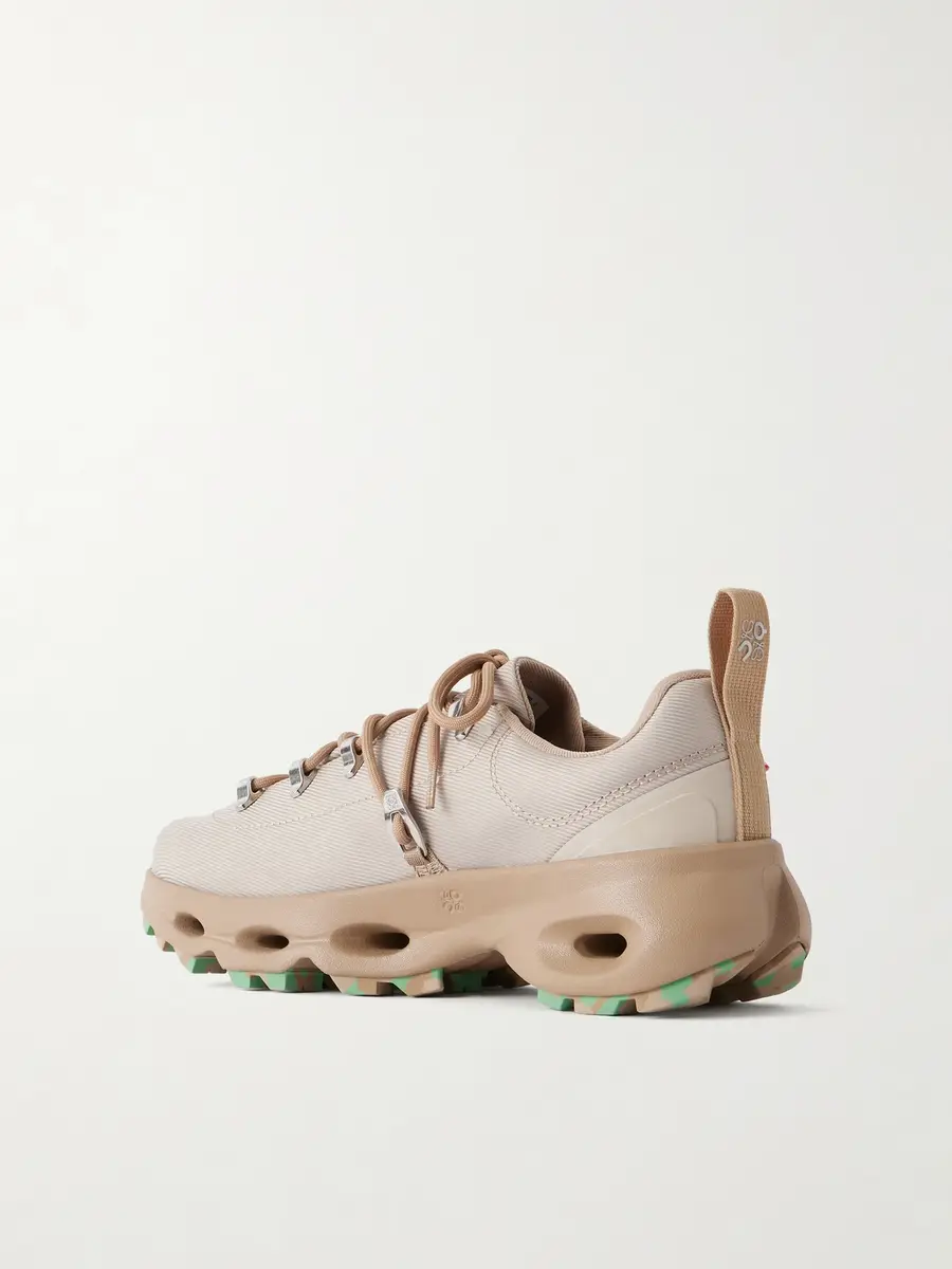 Loewe On Cloudsolo Hiker Rubber-Trimmed Twill Sneakers - Men | Thumbnail 4 Loewe On Cloudsolo Hiker Rubber-Trimmed Twill Sneakers - Men | Thumbnail 4