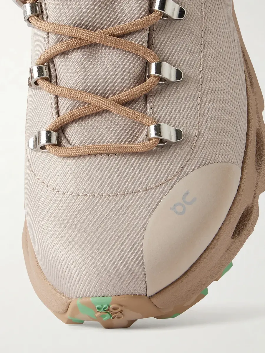 Loewe On Cloudsolo Hiker Rubber-Trimmed Twill Sneakers - Men | Thumbnail 5 Loewe On Cloudsolo Hiker Rubber-Trimmed Twill Sneakers - Men | Thumbnail 5