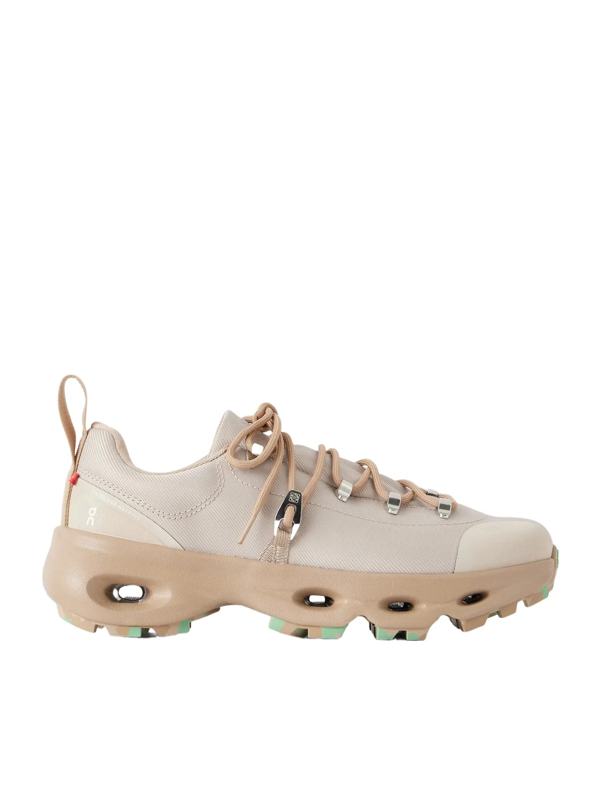 Loewe On Cloudsolo Hiker Rubber-Trimmed Twill Sneakers - Men