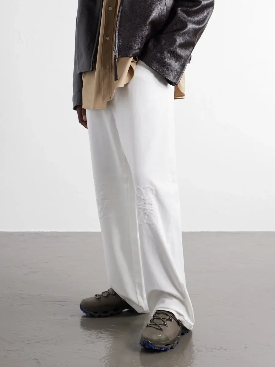 Loewe On Cloudsolo Hiker Rubber-Trimmed Twill Sneakers - Men | Thumbnail 2