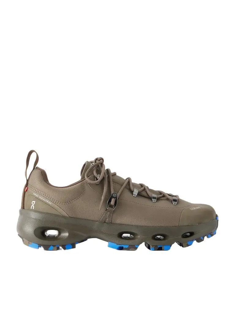 On Cloudsolo Hiker Rubber-Trimmed Twill Sneakers - Men On Cloudsolo Hiker Rubber-Trimmed Twill Sneakers - Men