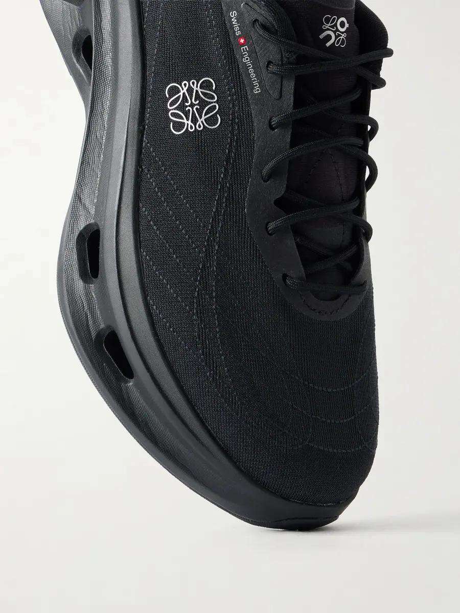 Loewe On Cloudtilt Rubber-Trimmed Mesh Sneakers - Men | Thumbnail 5