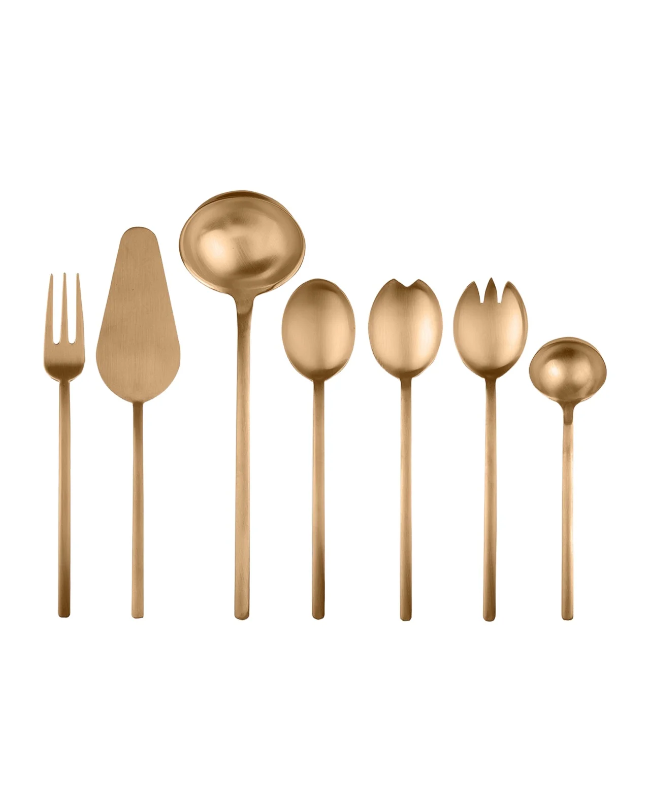 Due Ice Oro 7-Piece Full Serving Set Due Ice Oro 7-Piece Full Serving Set