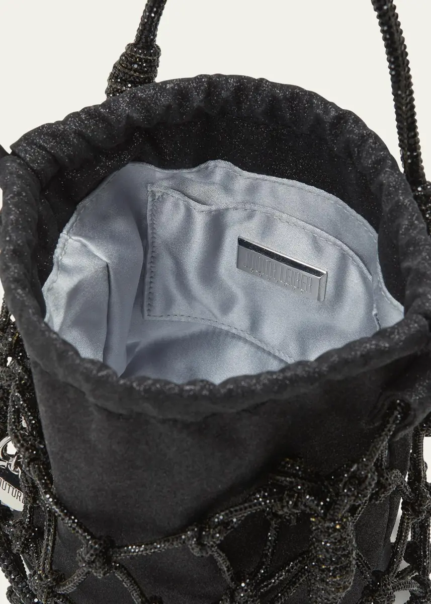 Judith Leiber Couture Sparkle Crystal Net Top-Handle Bag | Thumbnail 4 Judith Leiber Couture Sparkle Crystal Net Top-Handle Bag | Thumbnail 4