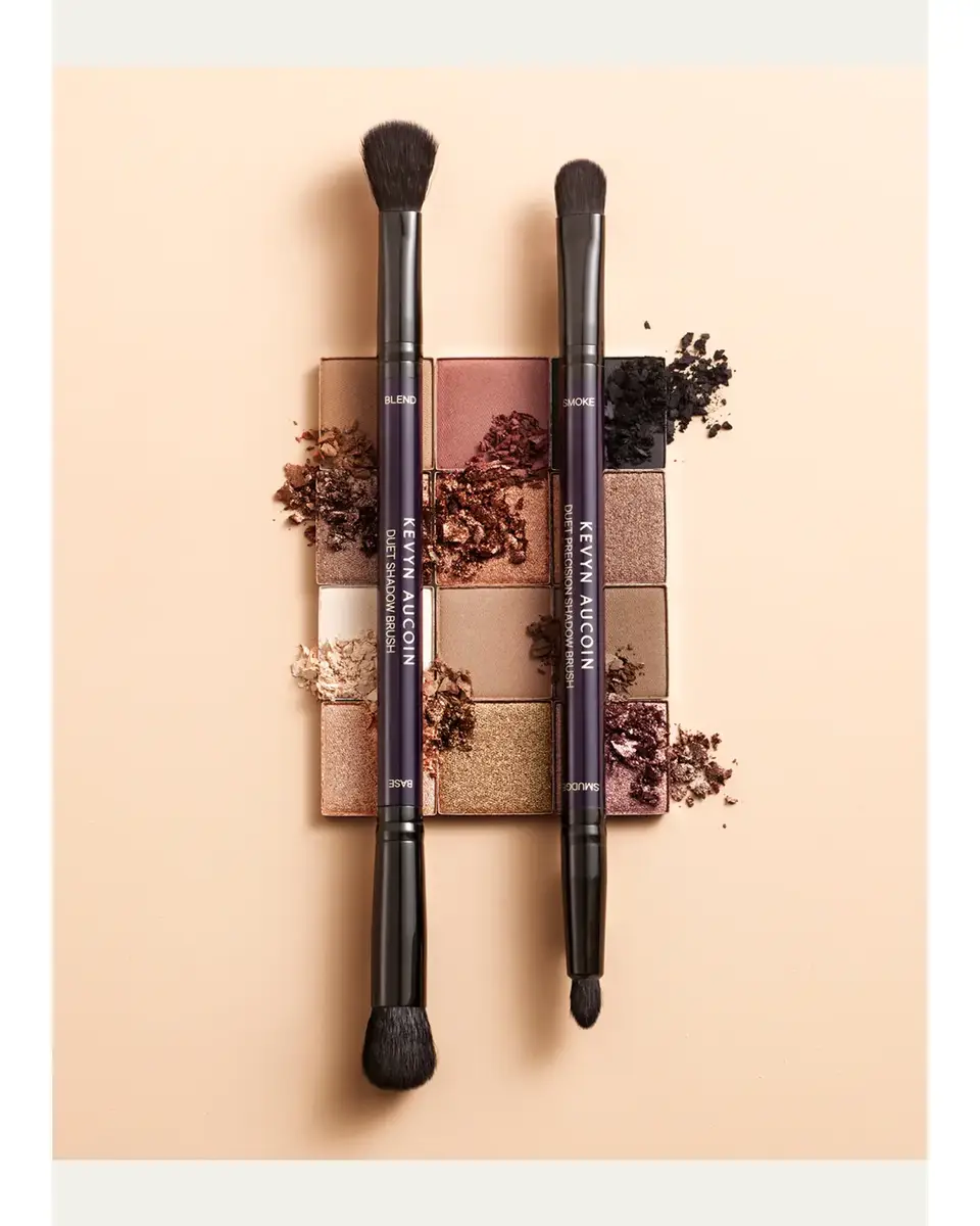 KEVYN AUCOIN Duet Precision Shadow Brush | Thumbnail 2 KEVYN AUCOIN Duet Precision Shadow Brush | Thumbnail 2