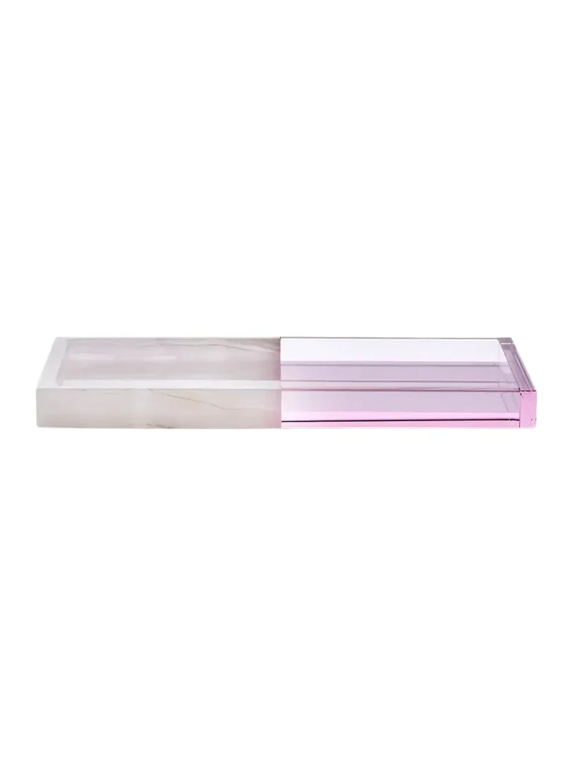 Reflections Copenhagen Mad Crystal and Onyx Tray, Small