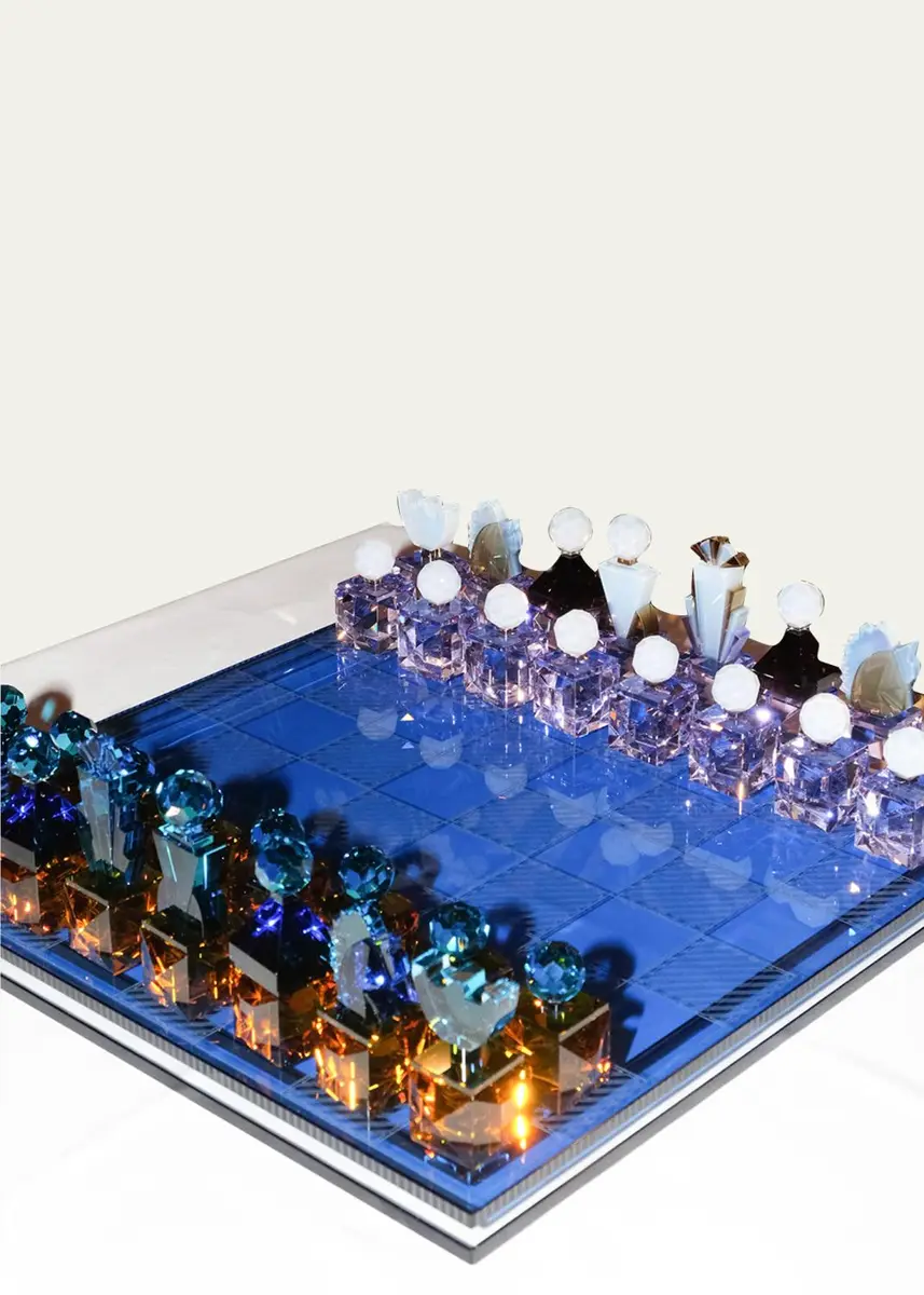 Reflections Copenhagen Crystal Chess Set | Thumbnail 2 Reflections Copenhagen Crystal Chess Set | Thumbnail 2