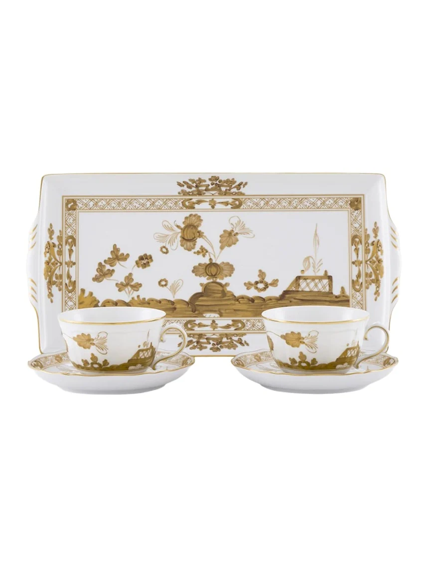 GINORI 1735 Oriente Italiano Aurum Tea Service Set