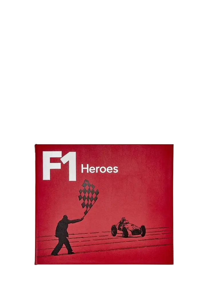 "F1 Heroes" Leather-Bound Book by Giorgio Terruzzi "F1 Heroes" Leather-Bound Book by Giorgio Terruzzi
