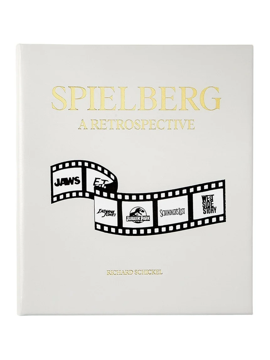 Graphic Image "Steven Spielberg: A Retrospective" Leather-Bound Book by Richard Schickel