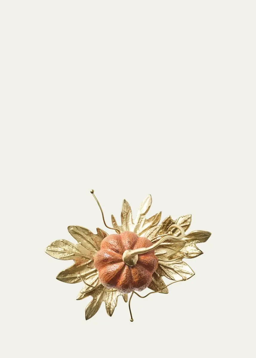 Kim Seybert Gilded Gourd Napkin Ring | Thumbnail 2 Kim Seybert Gilded Gourd Napkin Ring | Thumbnail 2