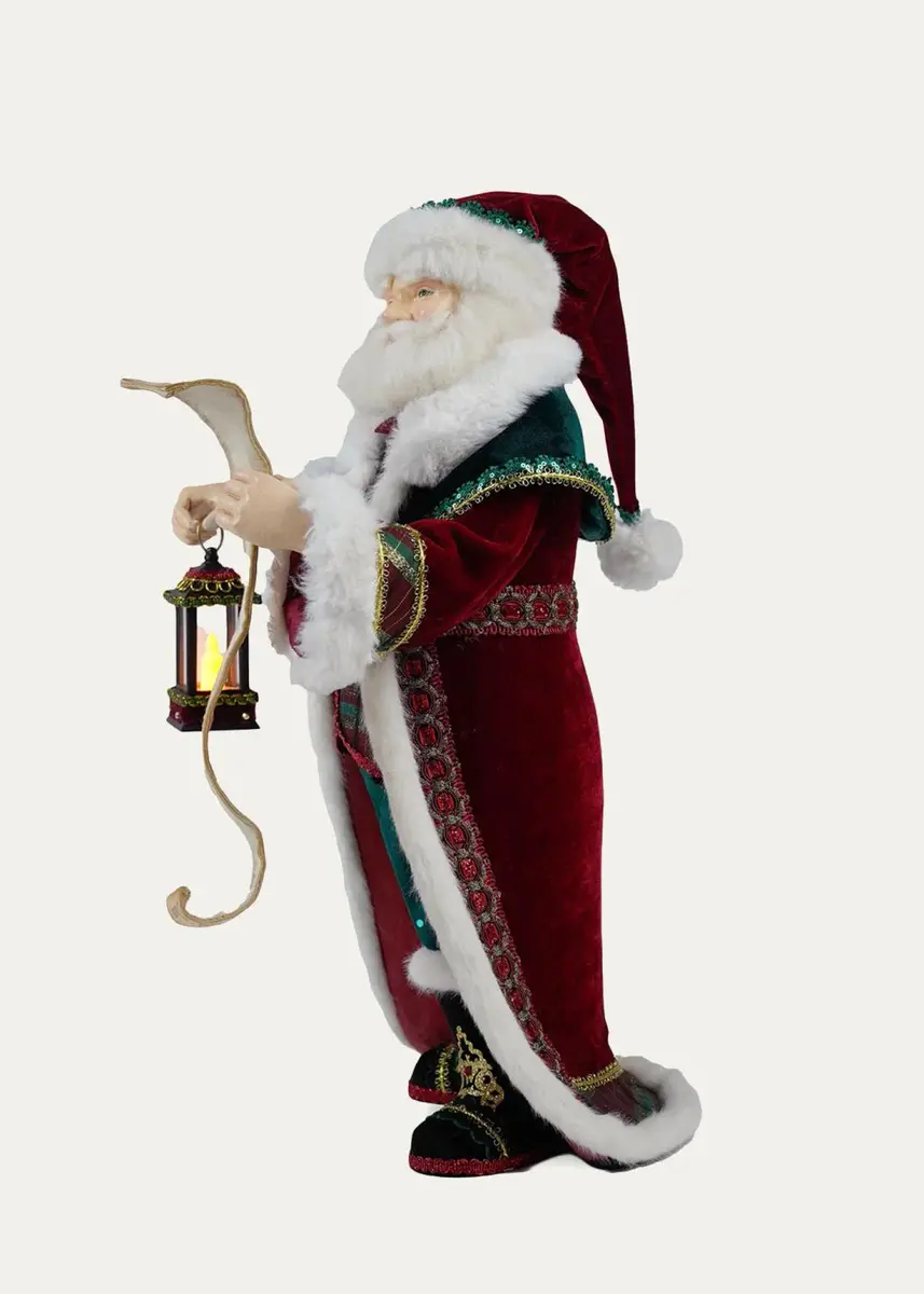 Katherine 's Collection Timeless Tidings Christopher Santa Tabletop | Thumbnail 3 Katherine 's Collection Timeless Tidings Christopher Santa Tabletop | Thumbnail 3