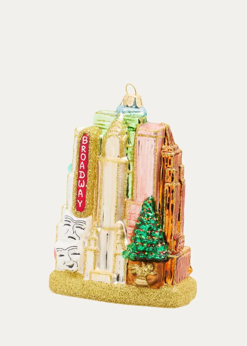 Impuls New York Landscape Glass Ornament | Thumbnail 2