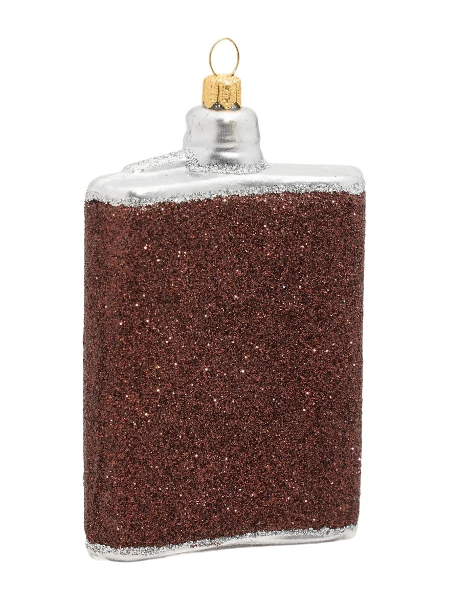 Impuls Hip Flask Glass Ornament