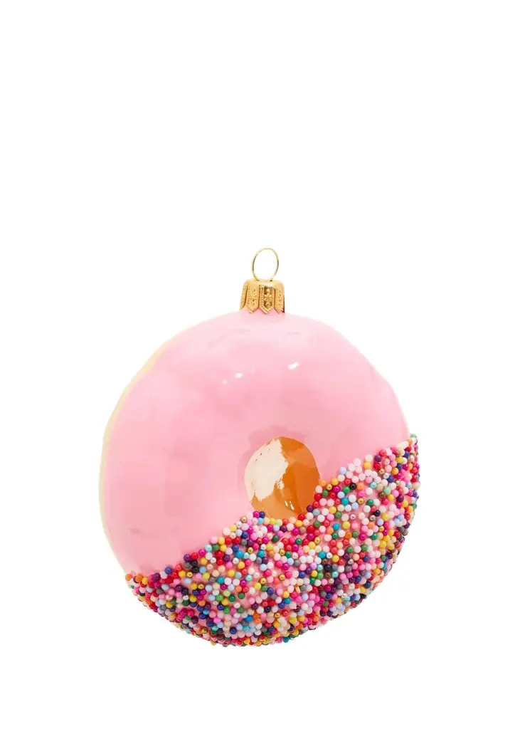 Donut Glass Ornament Donut Glass Ornament