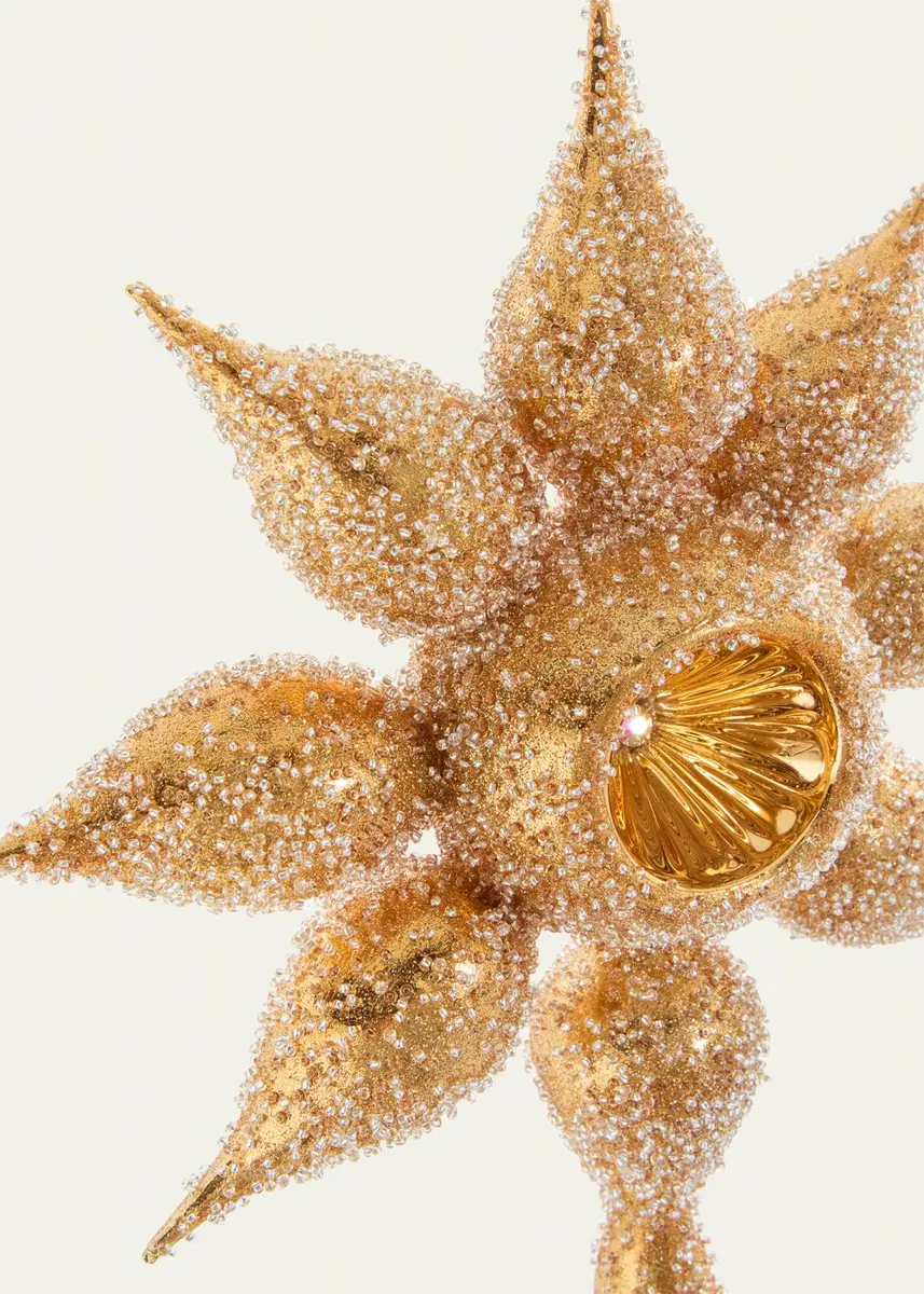 Bergdorf Goodman Golden Star Christmas Tree Topper | Thumbnail 2 Bergdorf Goodman Golden Star Christmas Tree Topper | Thumbnail 2
