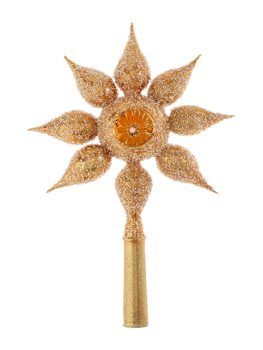 Bergdorf Goodman Golden Star Christmas Tree Topper