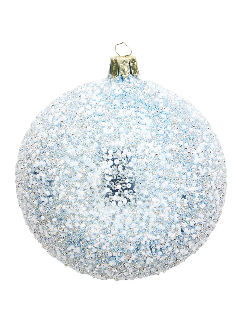 Bergdorf Goodman Embellished Frosted Ball Ornament