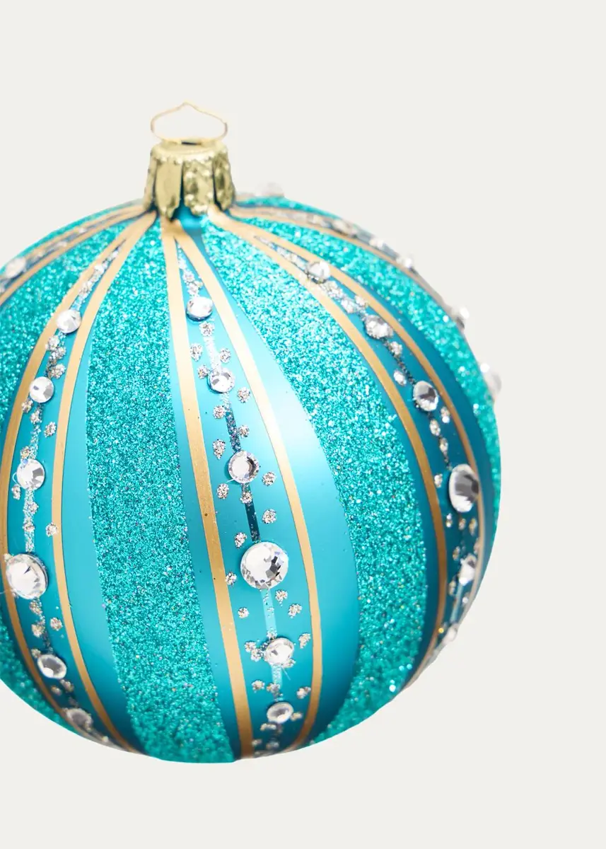 Bergdorf Goodman Embellished Glass Sphere Ornament | Thumbnail 2