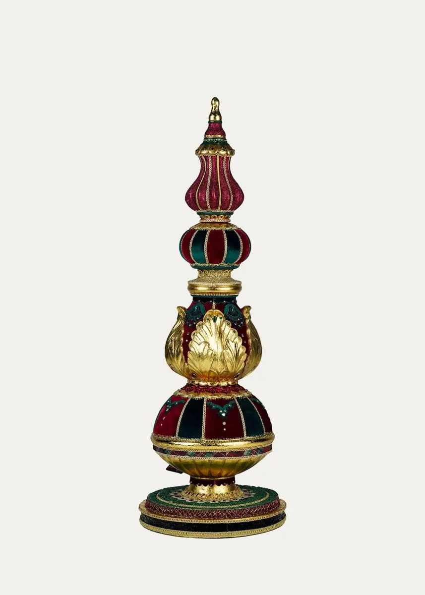 Katherine 's Collection Timeless Tidings Finial | Thumbnail 4 Katherine 's Collection Timeless Tidings Finial | Thumbnail 4