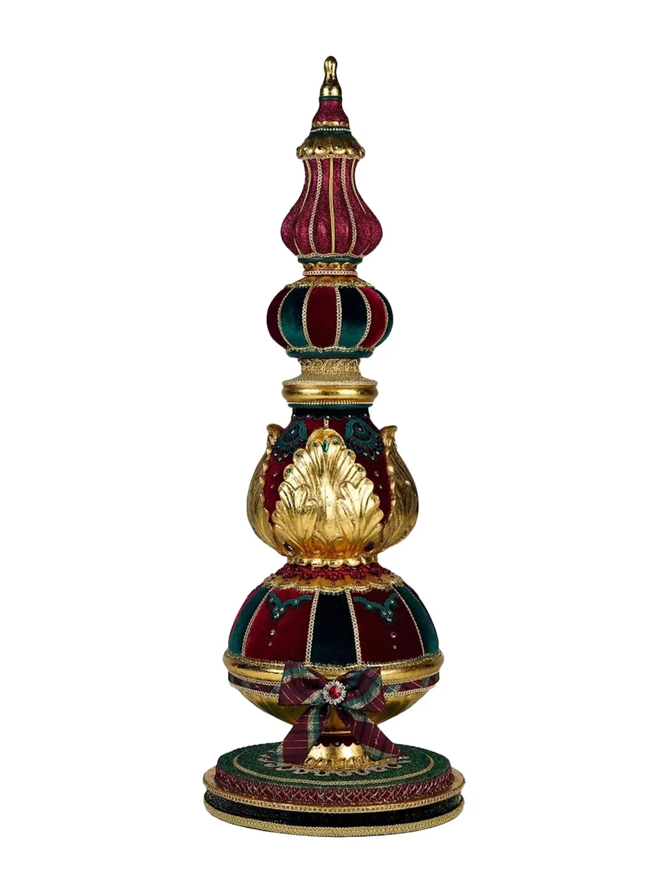 Katherine 's Collection Timeless Tidings Finial