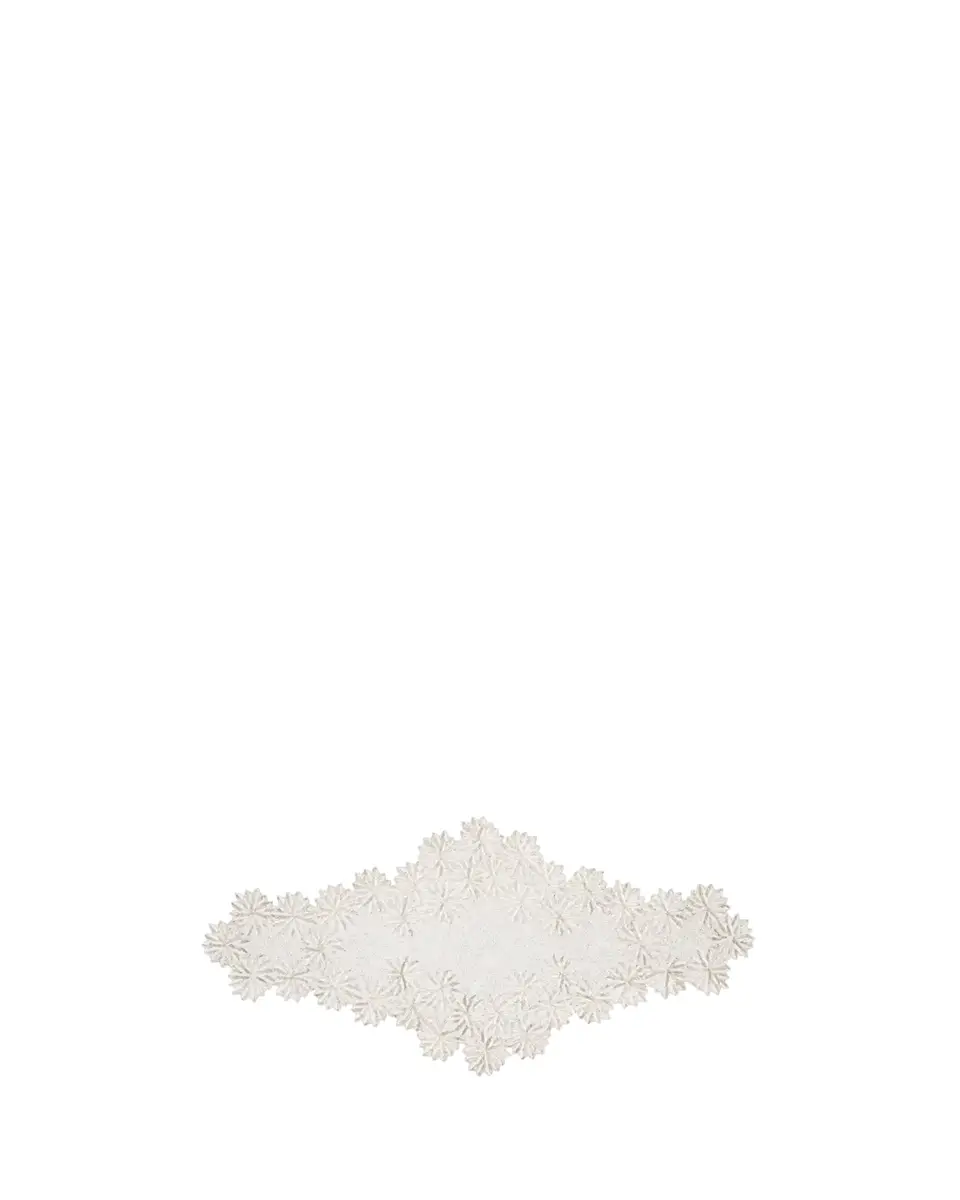 Kim Seybert Winter Lace Beaded Table Runner, 21" x 44" | Thumbnail 2 Kim Seybert Winter Lace Beaded Table Runner, 21" x 44" | Thumbnail 2