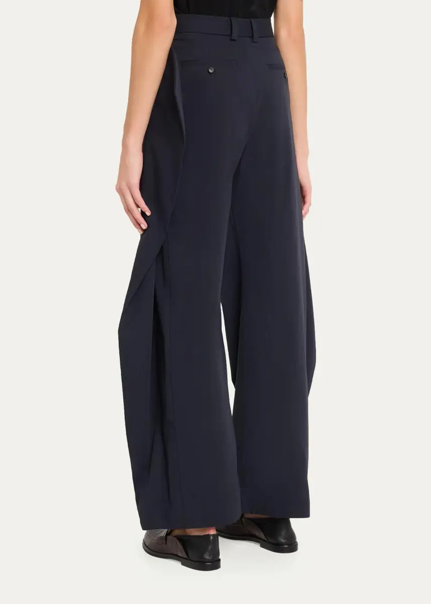 JW Anderson Foldover Twist Barrel-Leg Jeans | Thumbnail 3 JW Anderson Foldover Twist Barrel-Leg Jeans | Thumbnail 3