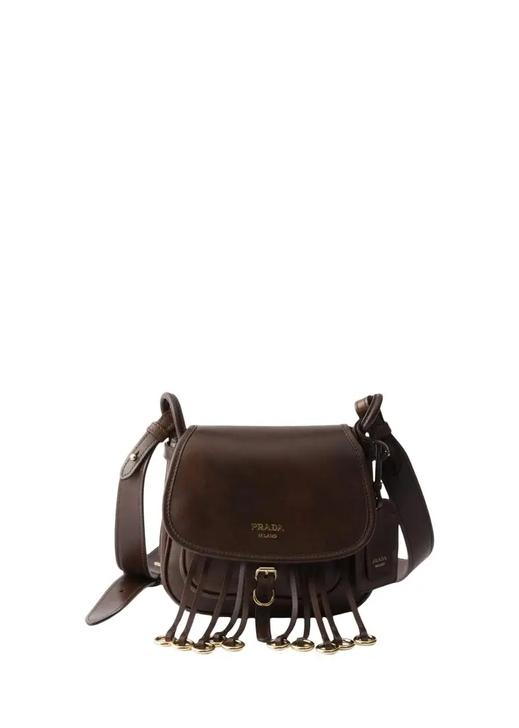 Corsaire Aged Leather Shoulder Bag Corsaire Aged Leather Shoulder Bag