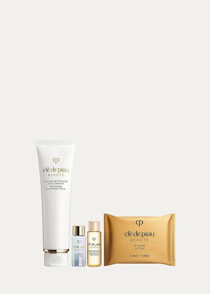 CLÉ DE PEAU BEAUTÉ Cleanse & Renew 4-Piece Collection | Thumbnail 2 CLÉ DE PEAU BEAUTÉ Cleanse & Renew 4-Piece Collection | Thumbnail 2