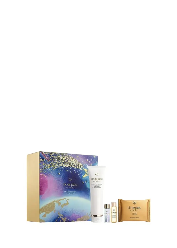 CLÉ DE PEAU BEAUTÉ Cleanse & Renew 4-Piece Collection