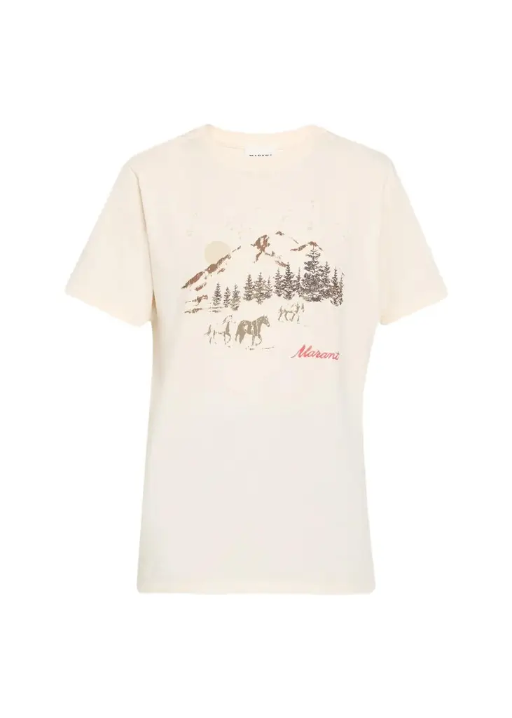Etoile Isabel Marant Zewel Graphic Crewneck T-Shirt