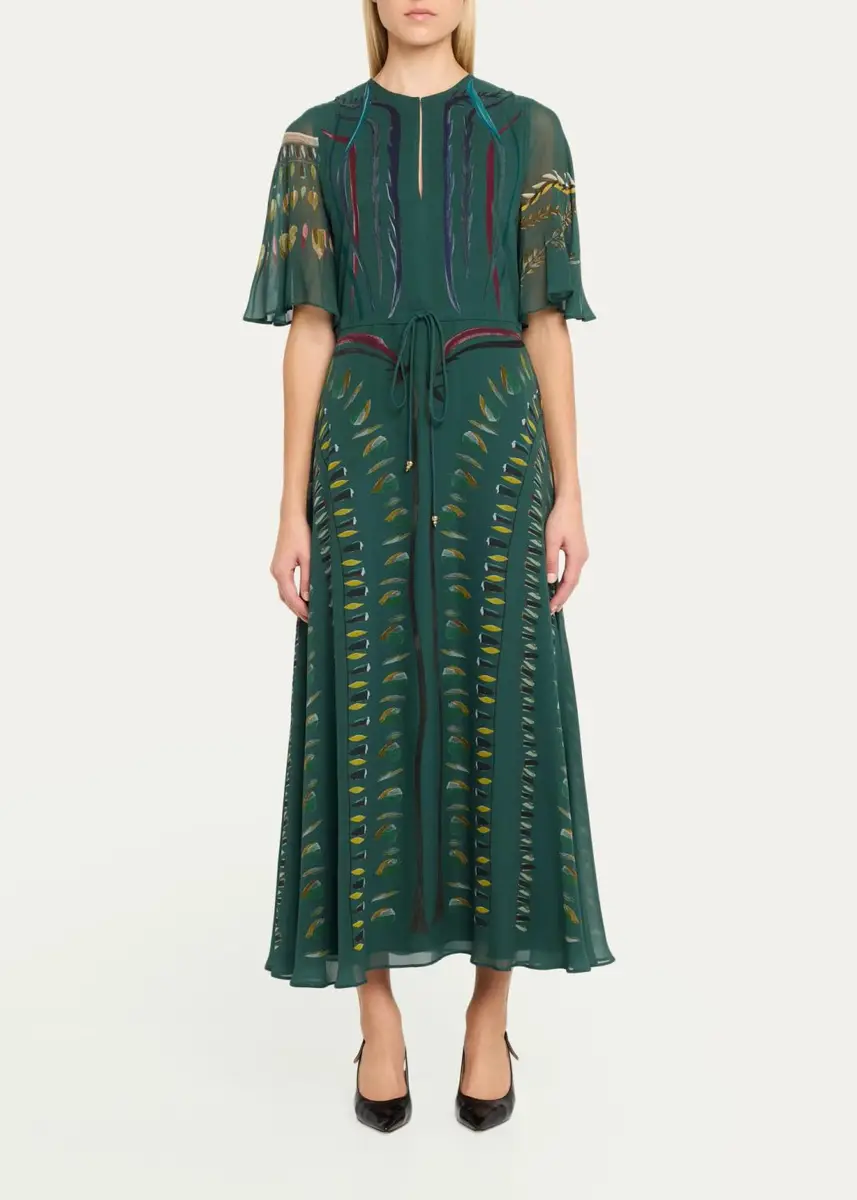Altuzarra Thessaly Drawstring Maxi Dress | Thumbnail 2 Altuzarra Thessaly Drawstring Maxi Dress | Thumbnail 2
