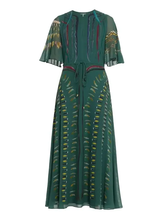 Altuzarra Thessaly Drawstring Maxi Dress