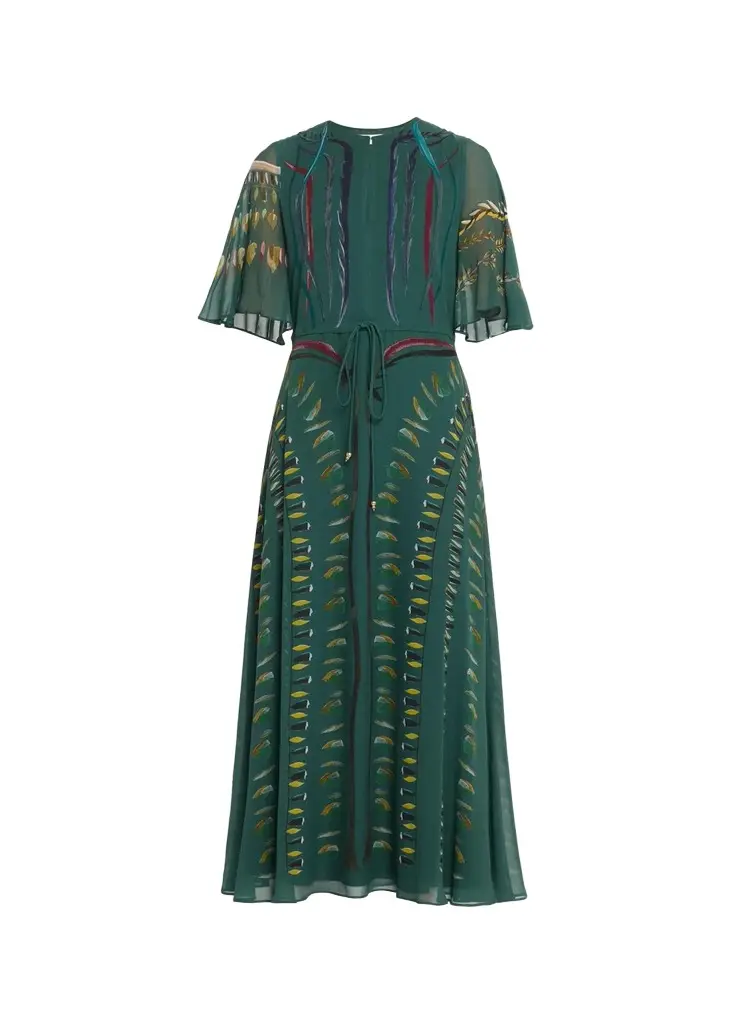 Thessaly Drawstring Maxi Dress Thessaly Drawstring Maxi Dress