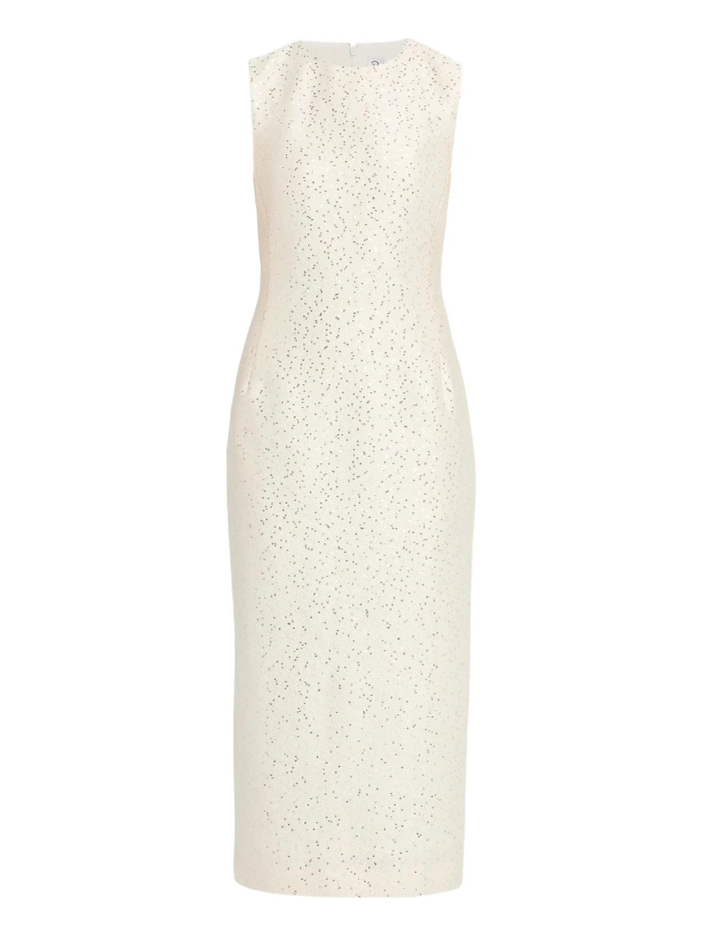 Sleeveless Sequined Wool-Blend Midi Dress Sleeveless Sequined Wool-Blend Midi Dress